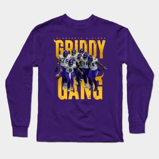 Griddy Gang Minnesota Vikings Long Sleeve T-Shirt